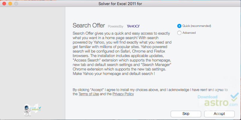 download solver for excel mac 2011